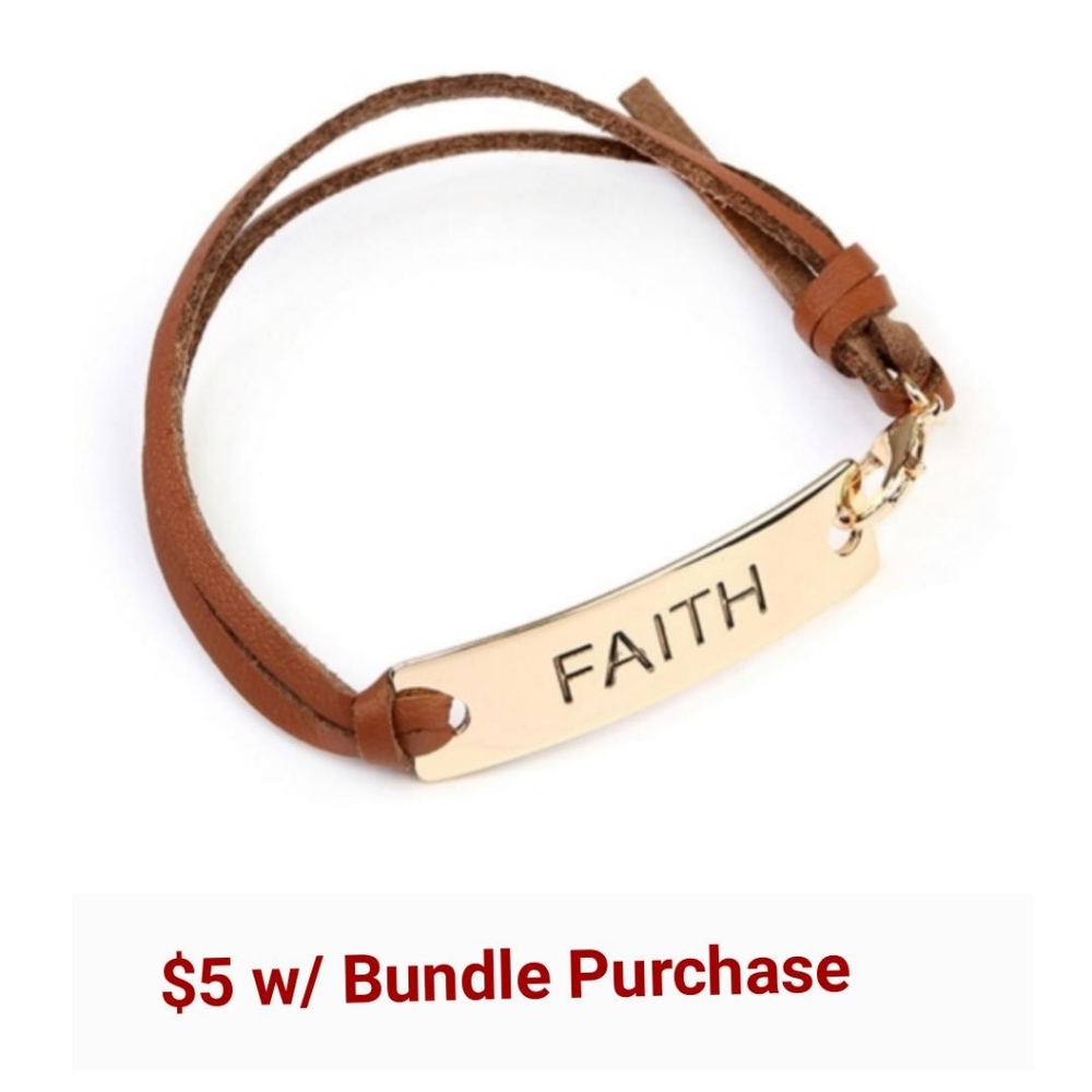 Faith bracelet